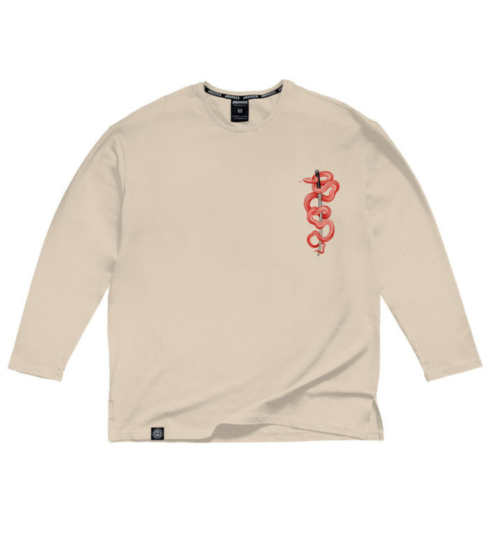 Лонгслив MEDOOZA "Katana" (бежевый)