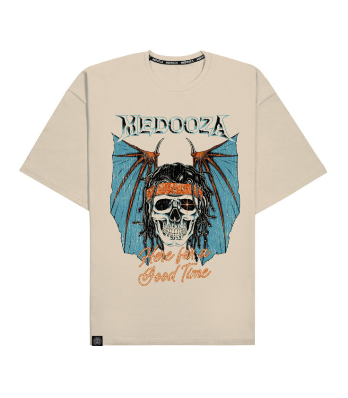 Футболка MEDOOZA "Thrasher" (бежевый)