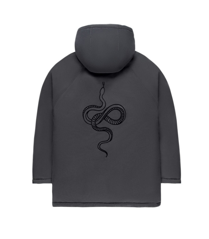 Парка MEDOOZA "Goliath raglan" Snake (асфальт)