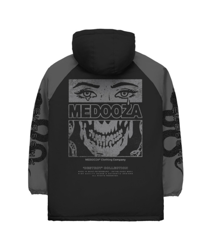 Куртка Storm W MEDOOZA "Face-Viper" (черно-серый)