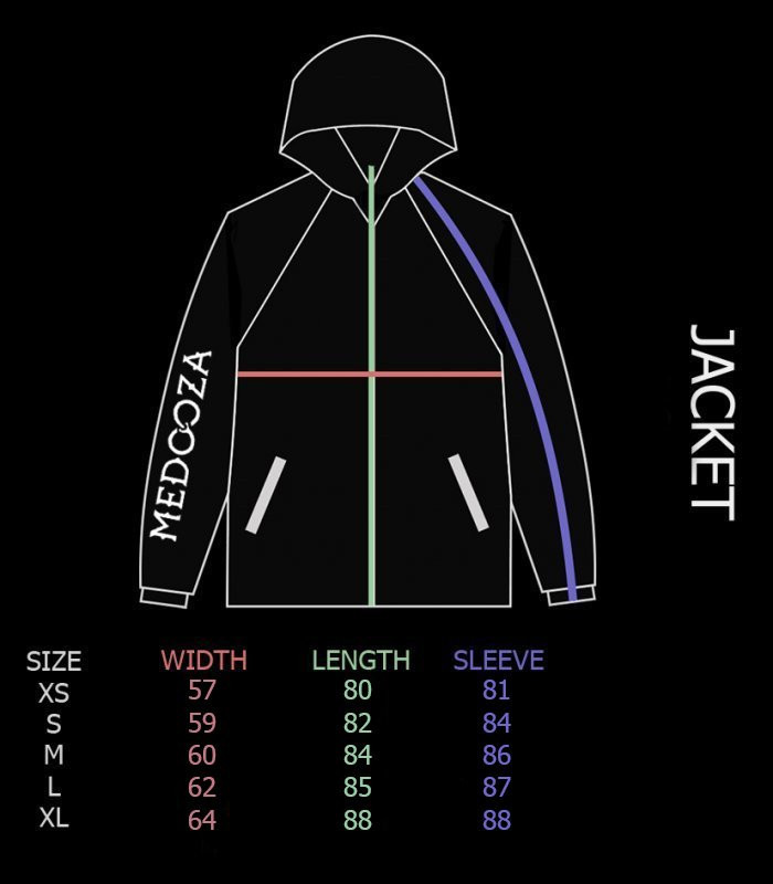 Куртка Storm W MEDOOZA "Birds" (черный)