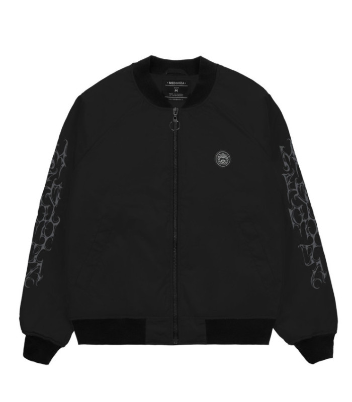 Бомбер MEDOOZA "Snake_tribal" (черный)