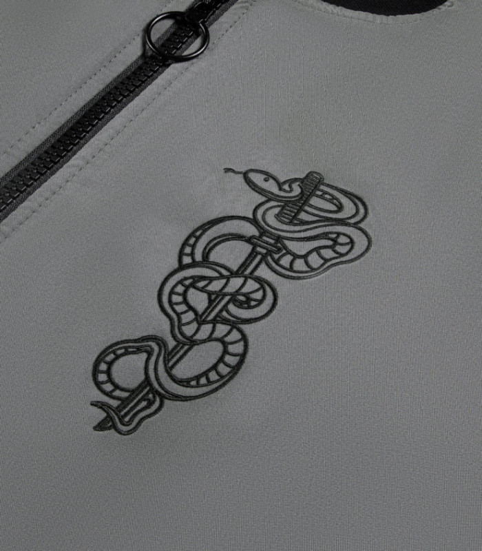 Бомбер удл. MEDOOZA "Katana_embr" (графит)