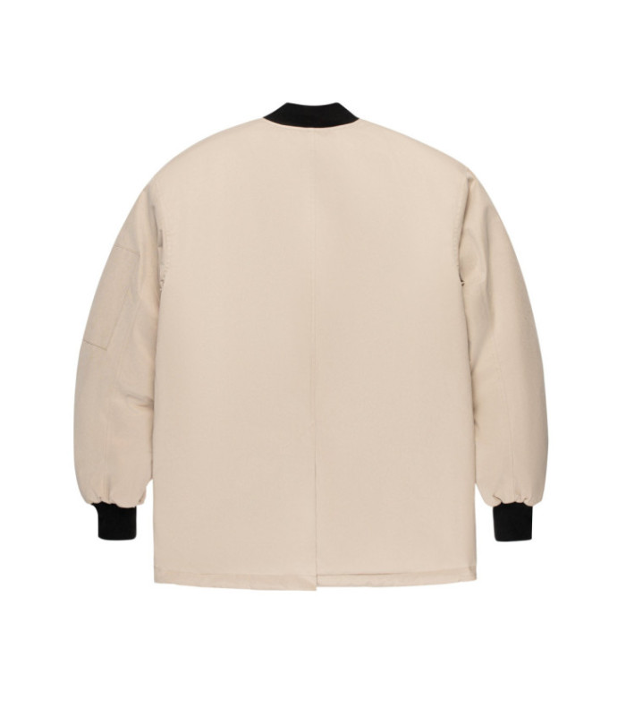 Бомбер удл. MEDOOZA "Basic" (бежевый)