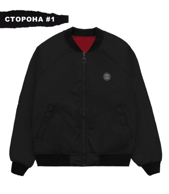 Бомбер MEDOOZA 2-сторон. "Dragon Twins/Katana"