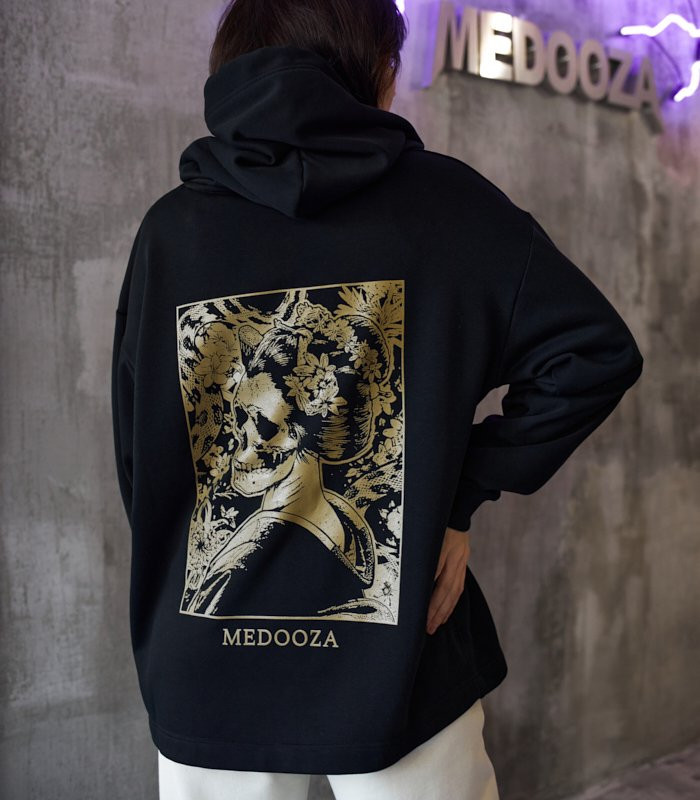 Худи MEDOOZA "Geisha" (W) (черный)