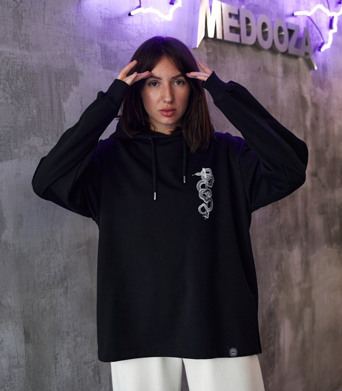 Худи MEDOOZA "Katana" (W) (черный)