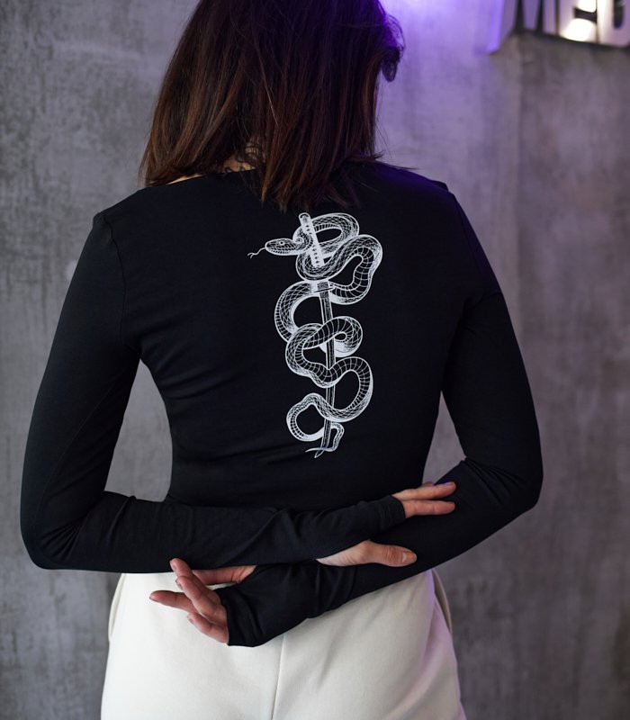 Топ каре MEDOOZA "Katana" (W) (черный)