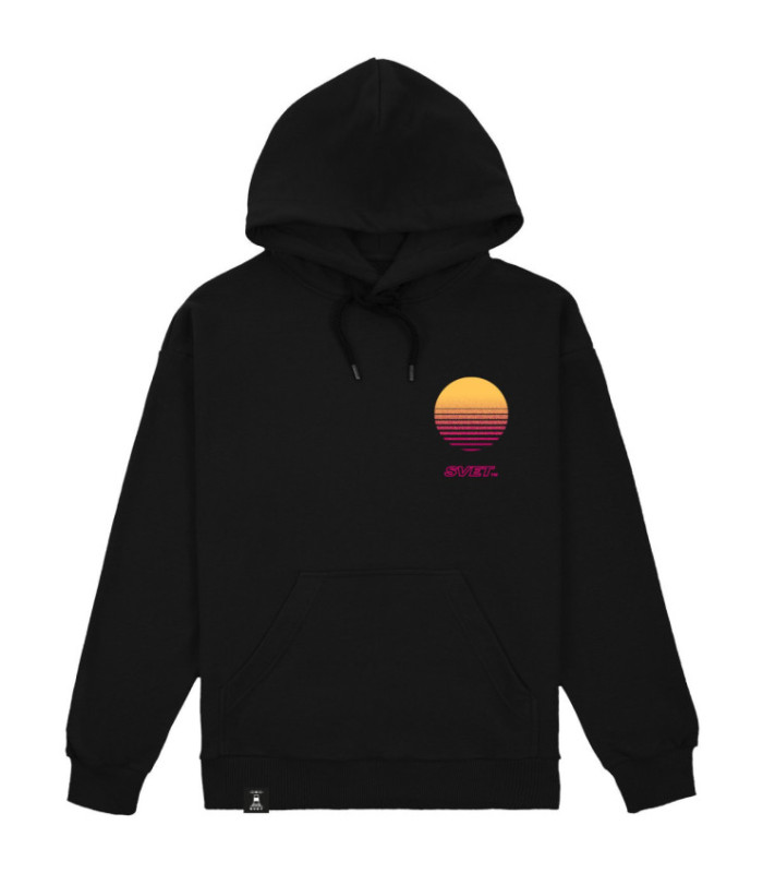 Худи SVET "Солнце" (черный)