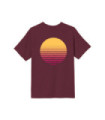 Футболка SVET "Солнце" (бордо)