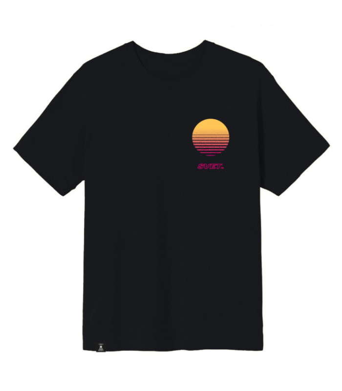 Футболка SVET "Солнце" (черный)