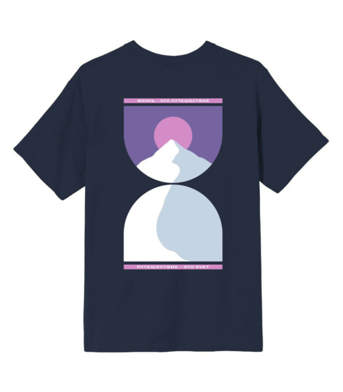 Футболка SVET "Снег" (темно-синий)