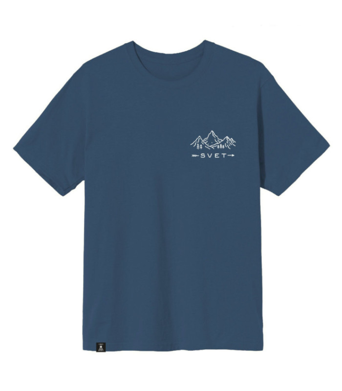Футболка SVET "Горы" (индиго)