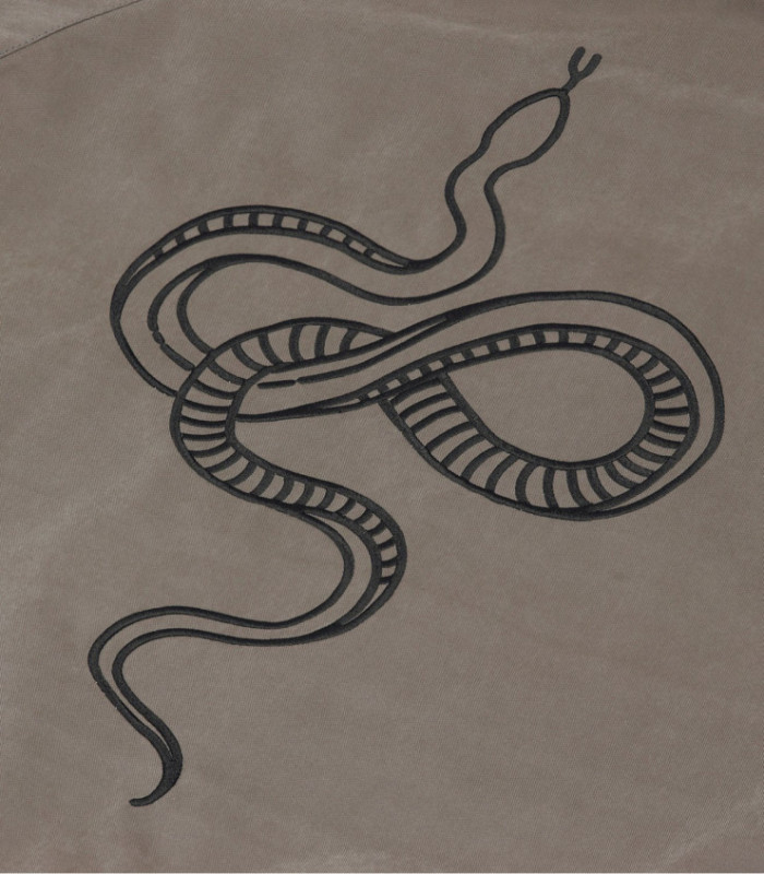 Бомбер MEDOOZA "Snake" (светло-коричневый)