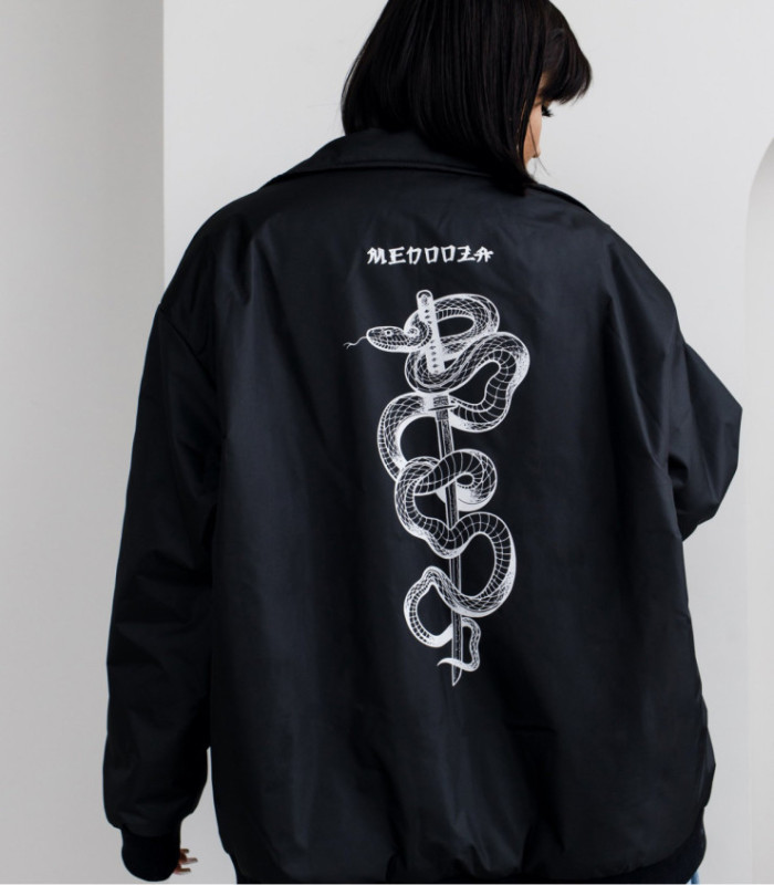 Бомбер MEDOOZA "Katana" (W) (черный)