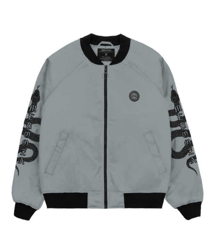 Бомбер MEDOOZA "Viper" (серый)