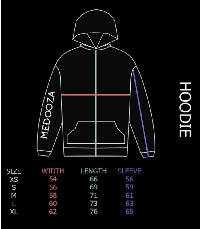 Худи MEDOOZA "Hypno" (темно-серый)