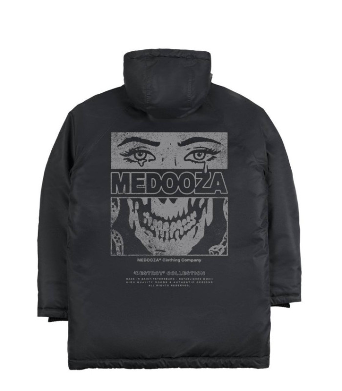 Парка MEDOOZA "Goliath raglan" Face (черный)