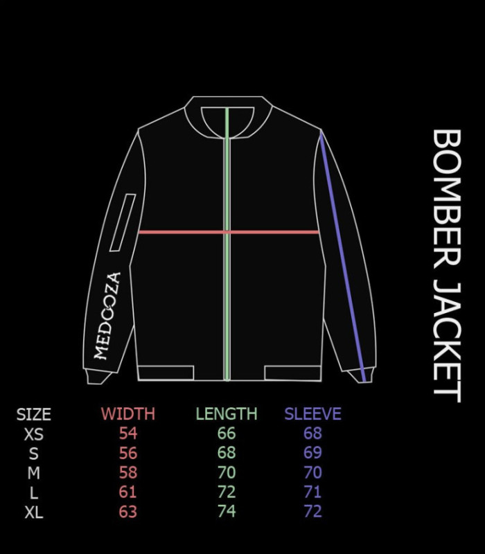 Бомбер MEDOOZA 2-сторон. "Viper/N-Surrender"