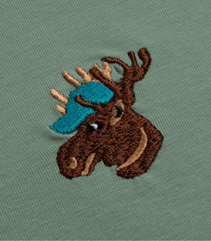 Футболка SVET "Лось" (зеленый)