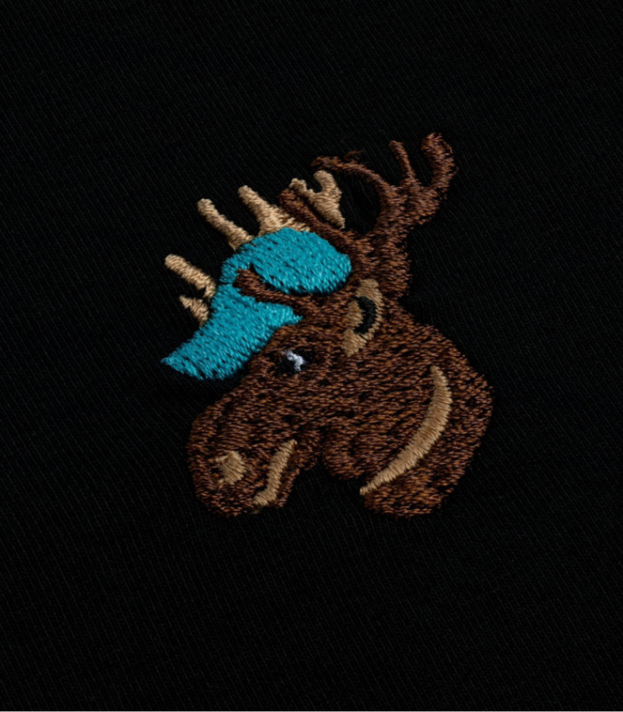 Футболка SVET "Лось" (черный)