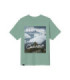 Футболка SVET x Elivosk "Вершины" (зеленый)