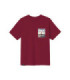 Футболка SVET x Elivosk "Svet" (бордо)