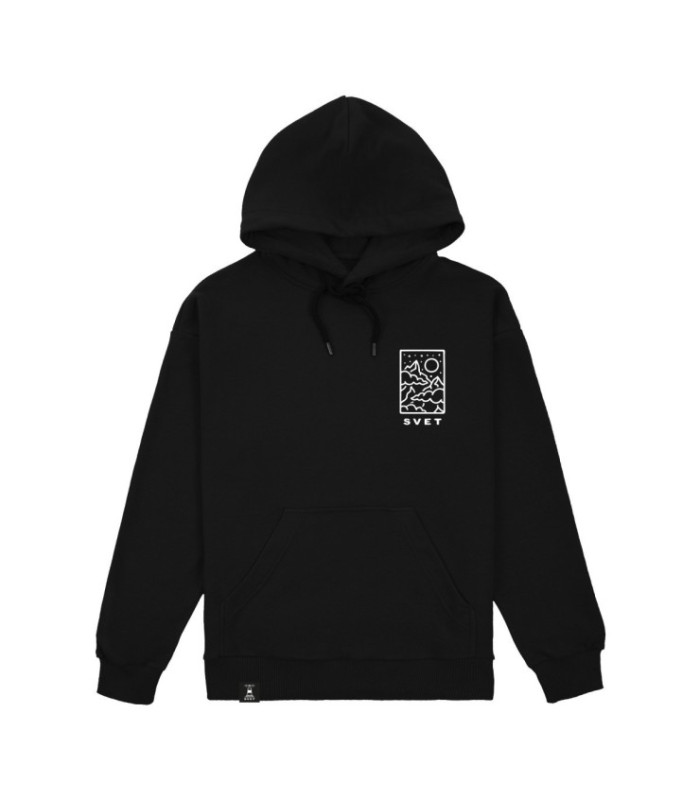 Худи SVET "Вершины" (черный)
