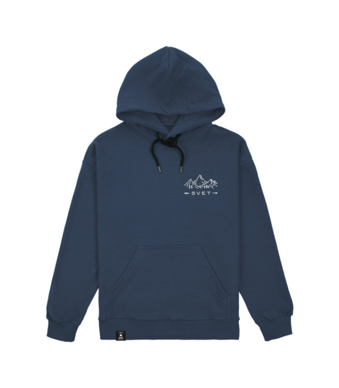 Худи SVET "Горы" (индиго)
