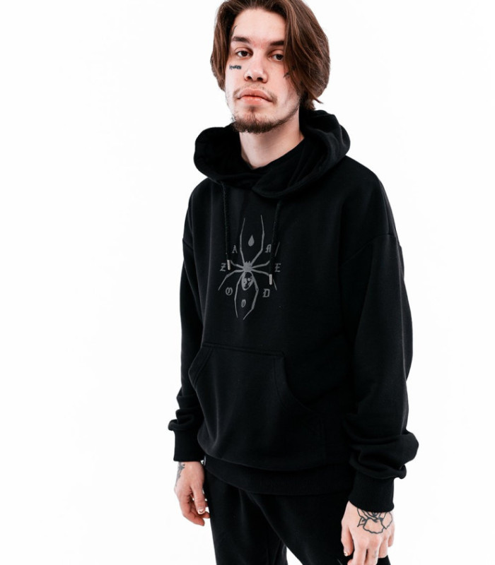 Худи MEDOOZA "Spider" (черный)