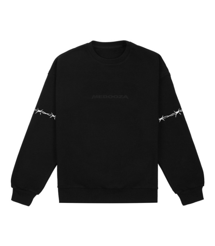 Свитшот MEDOOZA "Barbed" (черный)
