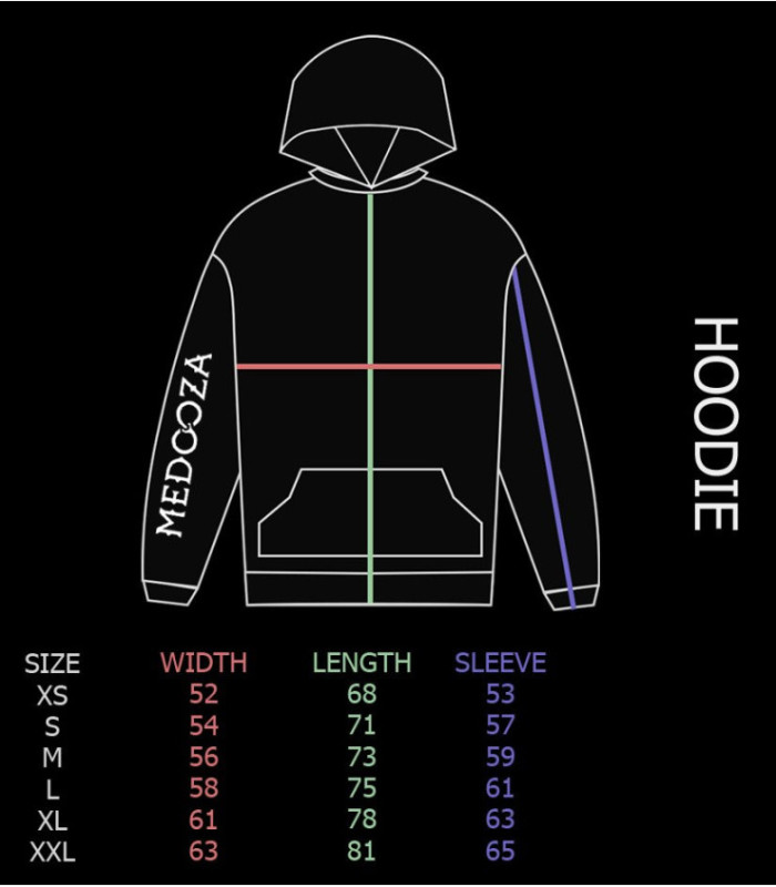 Худи MEDOOZA "Dinosaur" (черный)