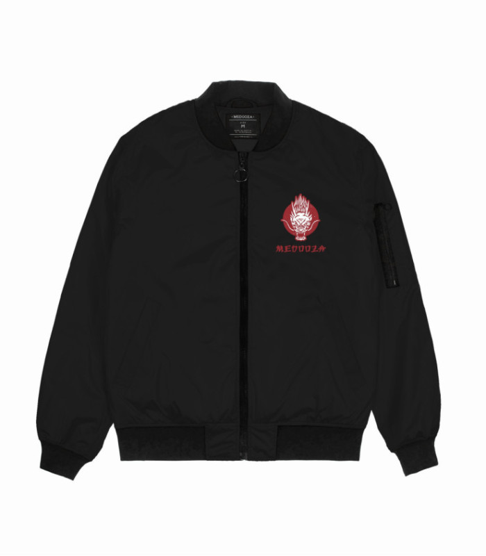 Бомбер MEDOOZA "Dragon" (черный)