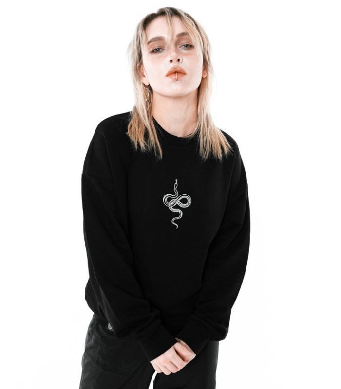 Свитшот MEDOOZA "Snake" (черный)