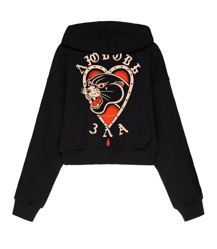 Худи MEDOOZA "Любовь зла II" (W) (черный)