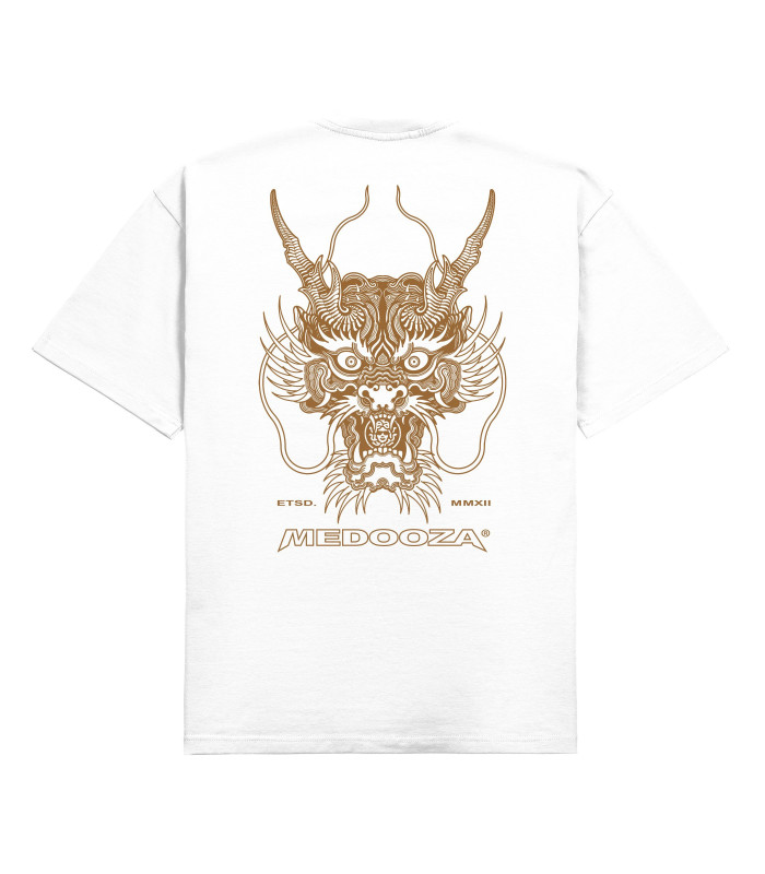 Футболка MEDOOZA "Dragon Head" (белый)