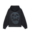 Худи grunge MEDOOZA Garment Dyed 'Brushed Skull'