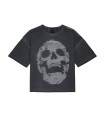 Футболка grunge MEDOOZA Garment Dyed 'Brushed Skull'
