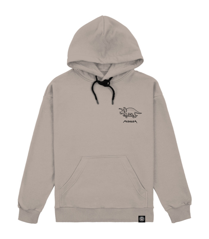 Худи MEDOOZA "Triceratops" (серо-бежевый)