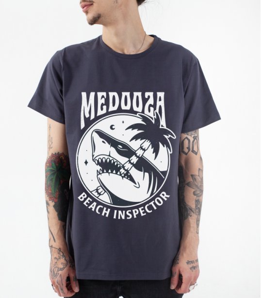 Футболка MEDOOZA "Shark" (графит)