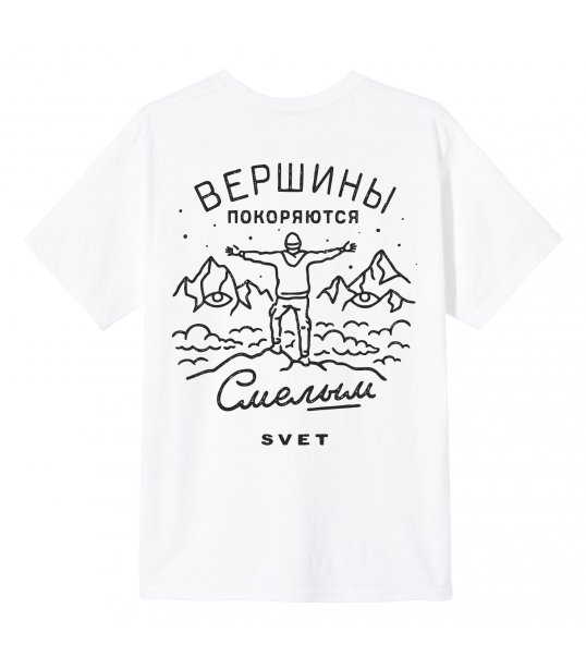 Футболка SVET "Вершины" (белый)