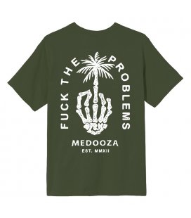 Футболка MEDOOZA "Fuck The Problems" (оливка)