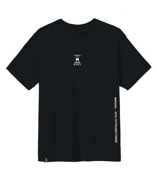 Футболка SVET "Logo" (черный)