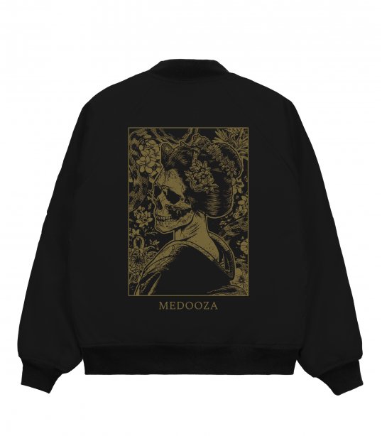 Бомбер MEDOOZA "Geisha" (черный)