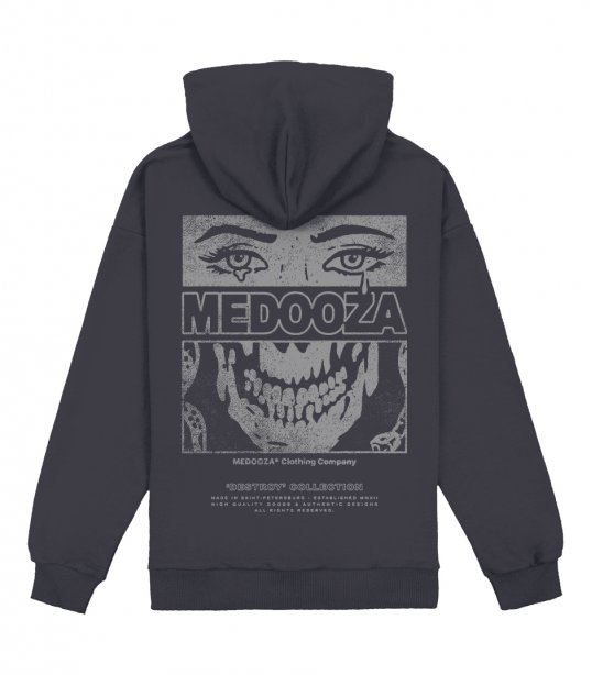 Худи MEDOOZA "Face" (графит)