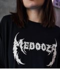 Лонгслив MEDOOZA "Metal Type" (W) (черный)