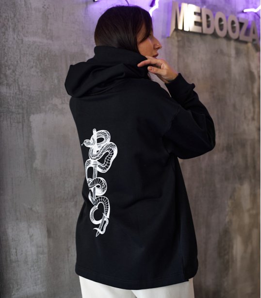 Худи MEDOOZA "Katana" (W) (черный)