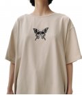 Футболка-платье MEDOOZA "Butterfly" (W) (молочный)