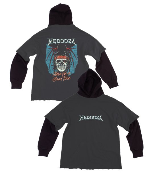 Худи MEDOOZA DS "Thrasher" (графит-черный)