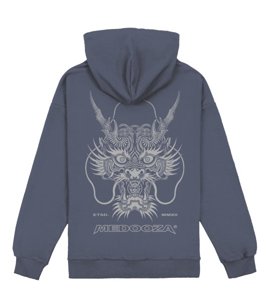 Худи MEDOOZA "Dragon Head" (графит)